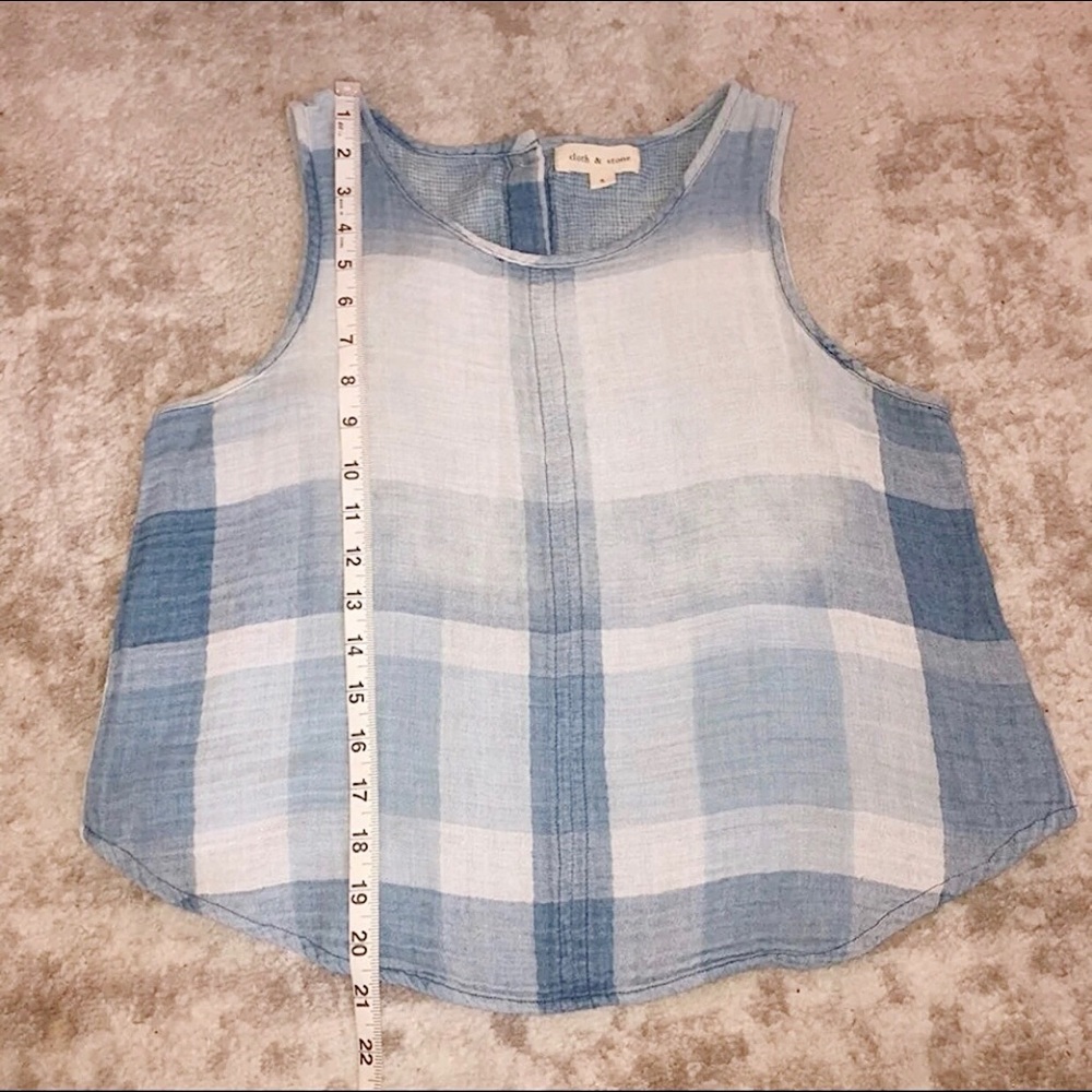 Cloth & Stone Blue tank